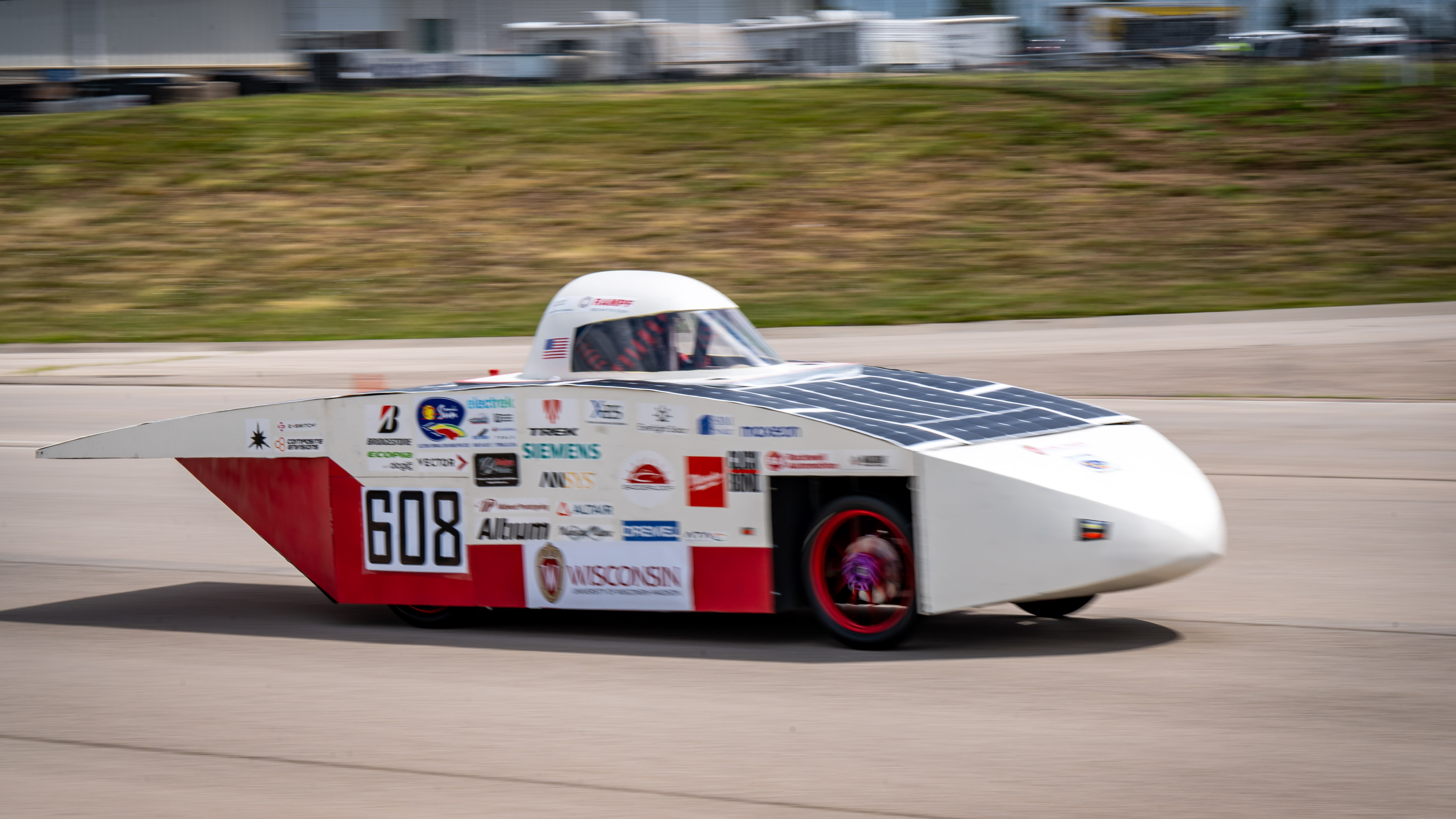 CAR-2 Sunburst in motion