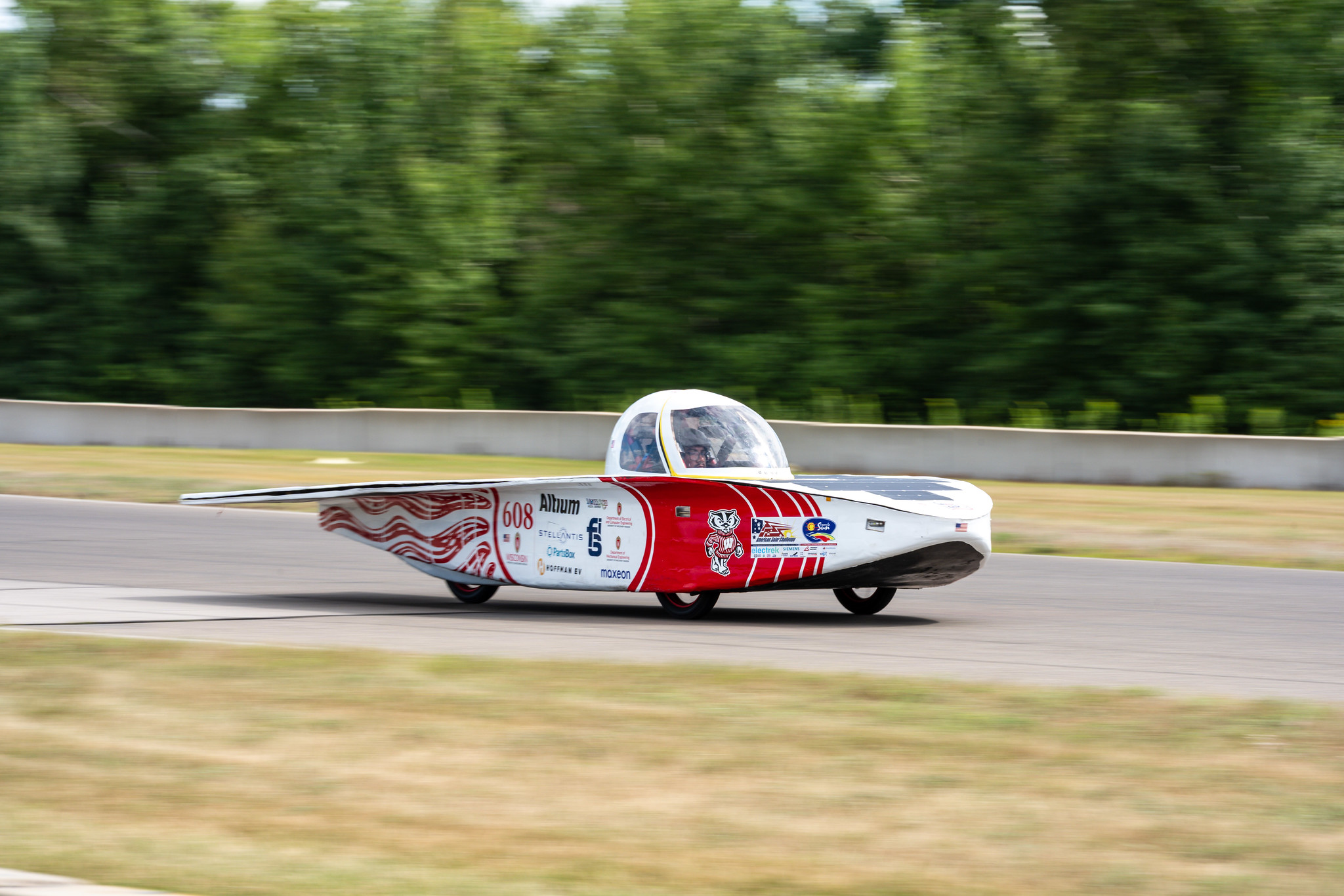 CAR-2 Sunburst in motion